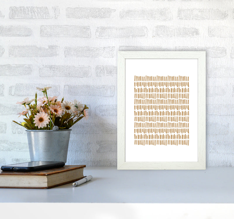 Ethno Sticks Sand By Planeta444 A4 Oak Frame