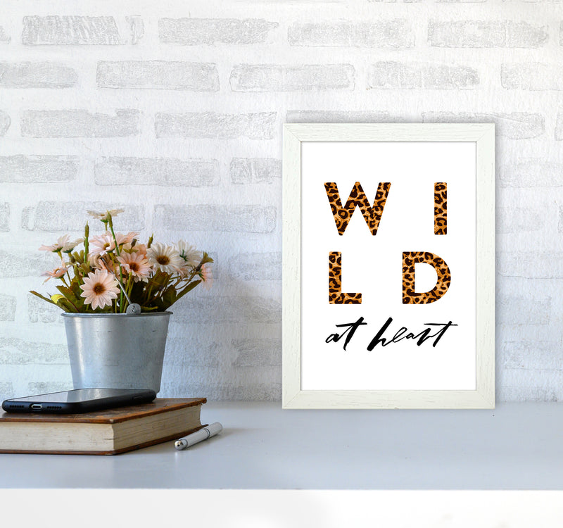 Wild At Heart By Planeta444 A4 Oak Frame