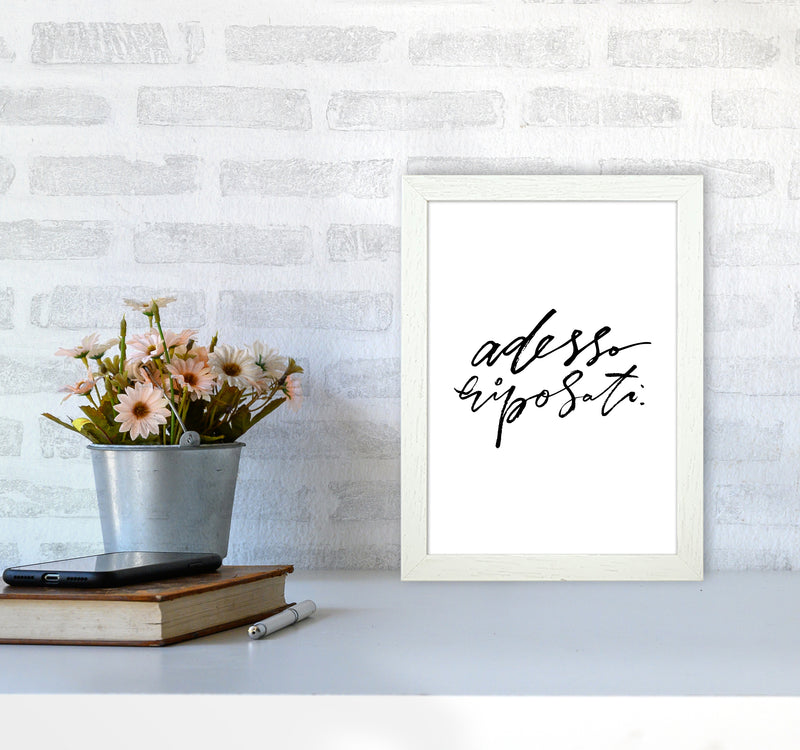 Adesso Riposati By Planeta444 A4 Oak Frame