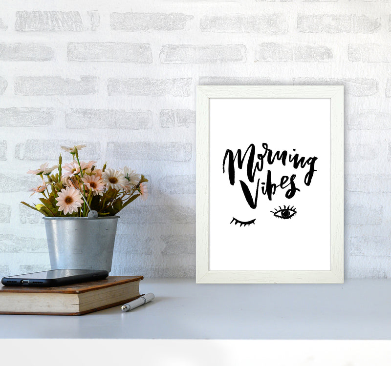 Morning Vibes By Planeta444 A4 Oak Frame
