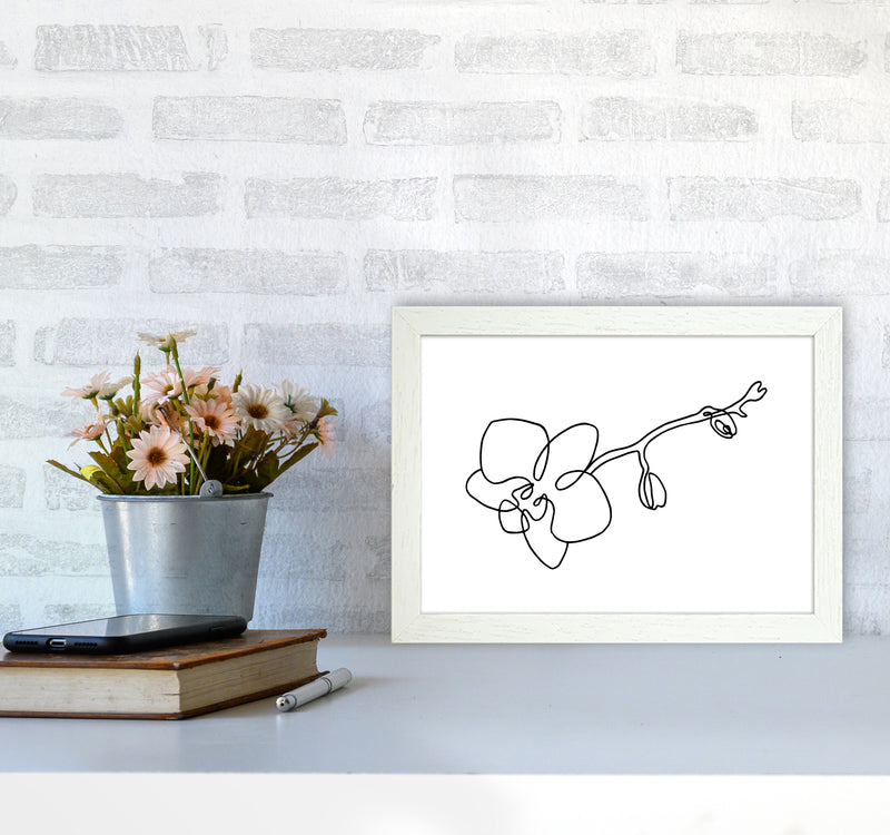 Orchid By Planeta444 A4 Oak Frame