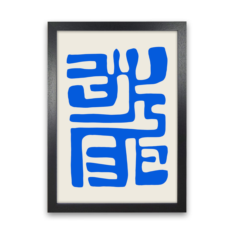 Abstract Geometric Labyrinth1cutout By Planeta444 Black Grain