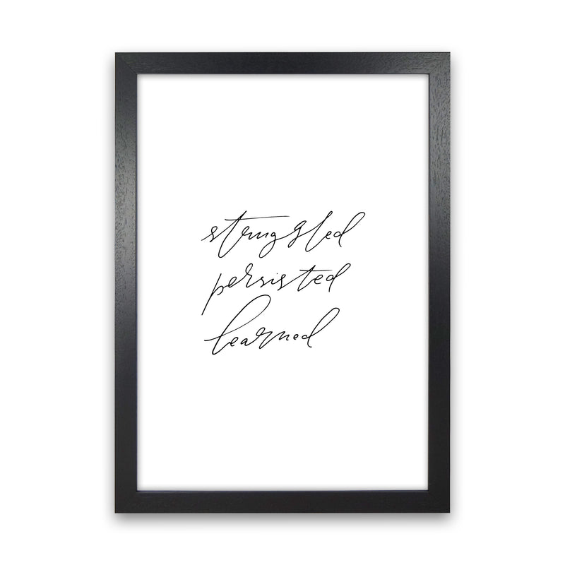 Struggled Persisted Learned By Planeta444 Black Grain