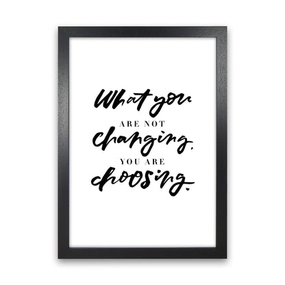 What You Are Not Changing By Planeta444 Black Grain
