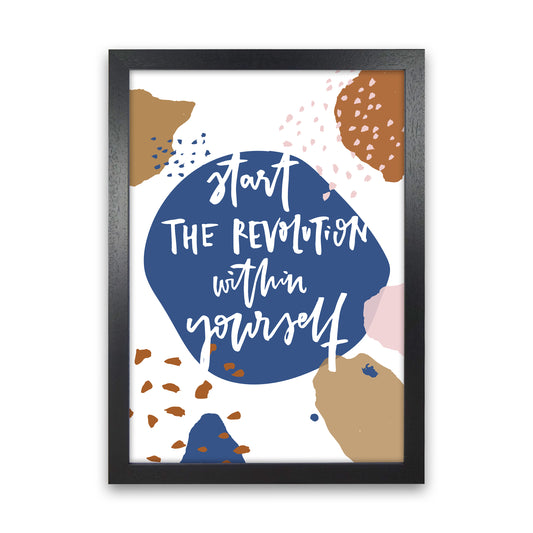 Start The Revolution By Planeta444 Black Grain