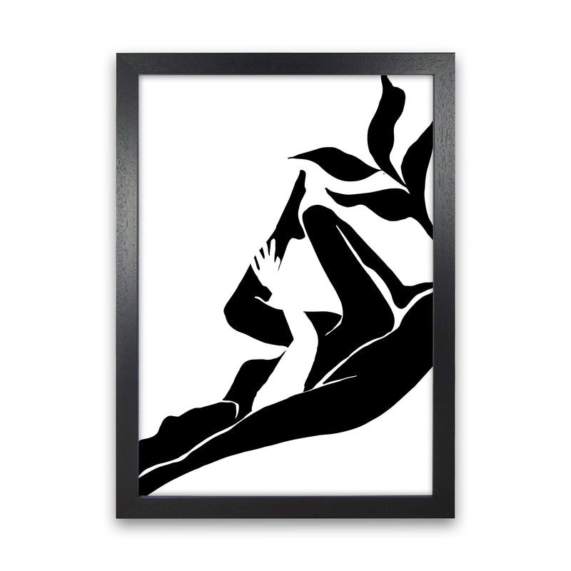 Matisse Lying Plant By Planeta444 Black Grain