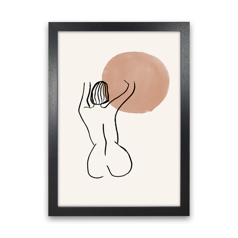 Line Nudes Back1 By Planeta444 Black Grain