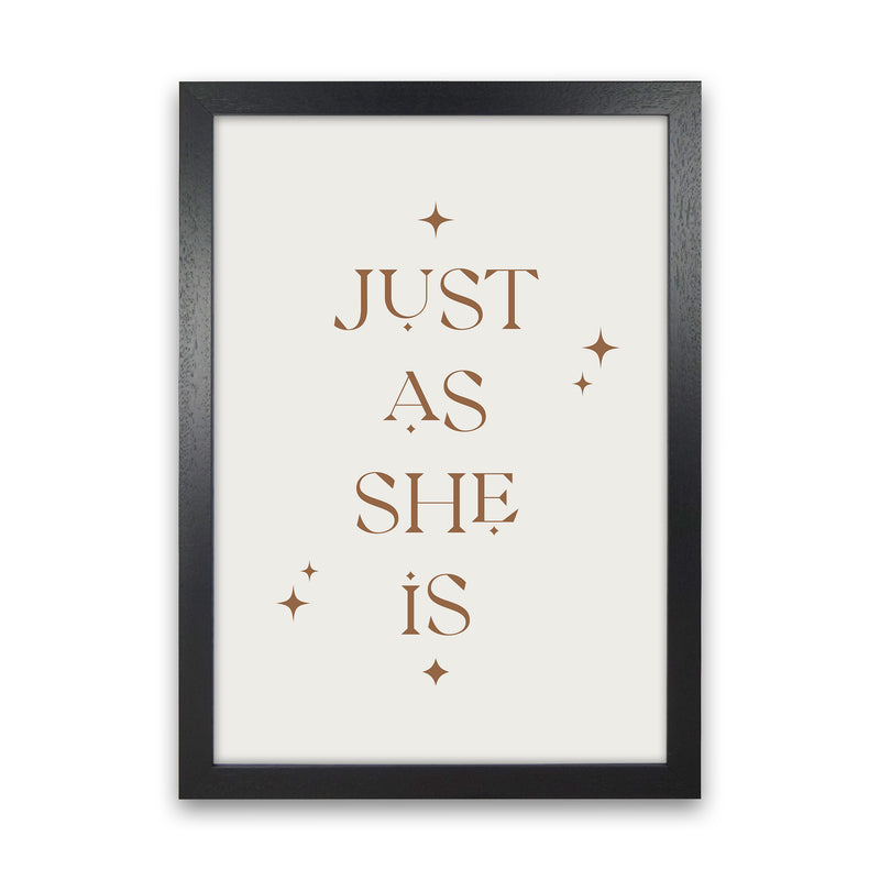 Just As She Is By Planeta444 Black Grain