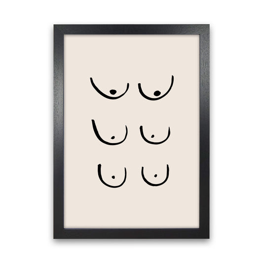 Boobs Triple By Planeta444 Black Grain