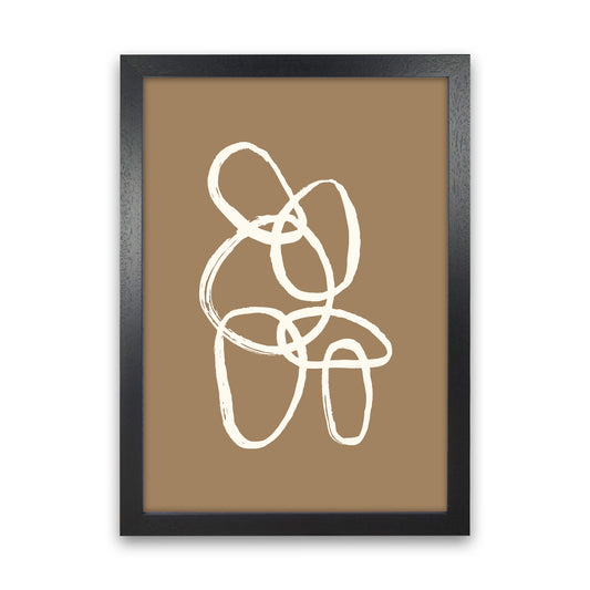Abstract Links By Planeta444 Black Grain