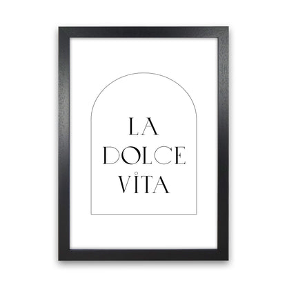 La Dolce Vita By Planeta444 Black Grain