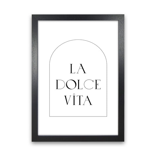 La Dolce Vita By Planeta444 Black Grain