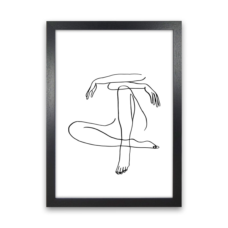 Sitting Legs Arms Crossed By Planeta444 Black Grain