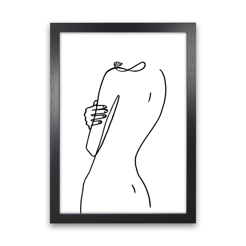 Female Hiding Back Pose By Planeta444 Black Grain