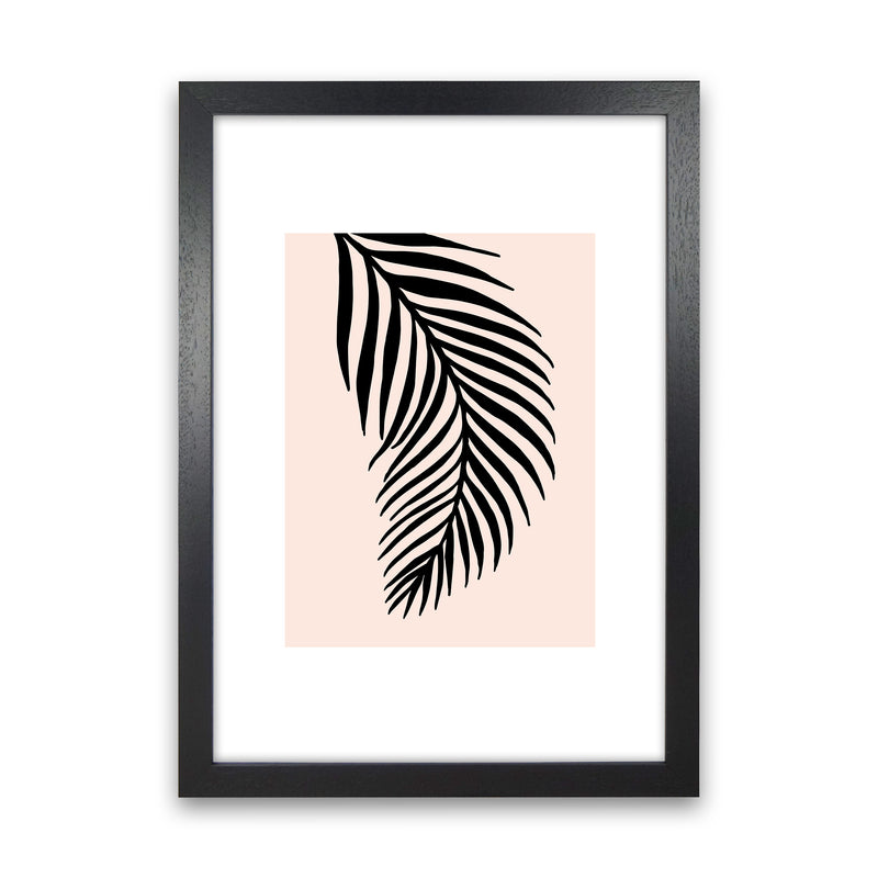 Palm Rose Rectangle 1 By Planeta444 Black Grain
