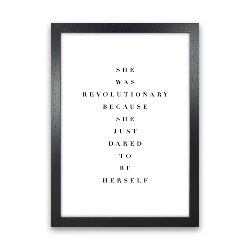 She Was Revolutionary By Planeta444 Black Grain