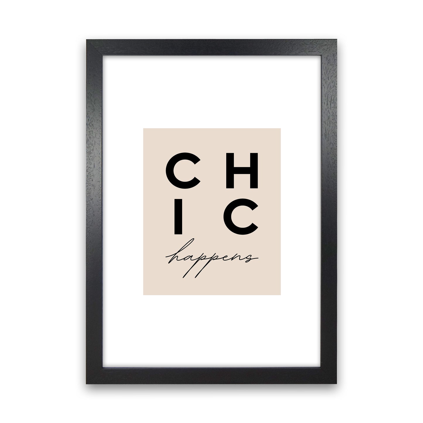 Chic Happens3 By Planeta444 Black Grain