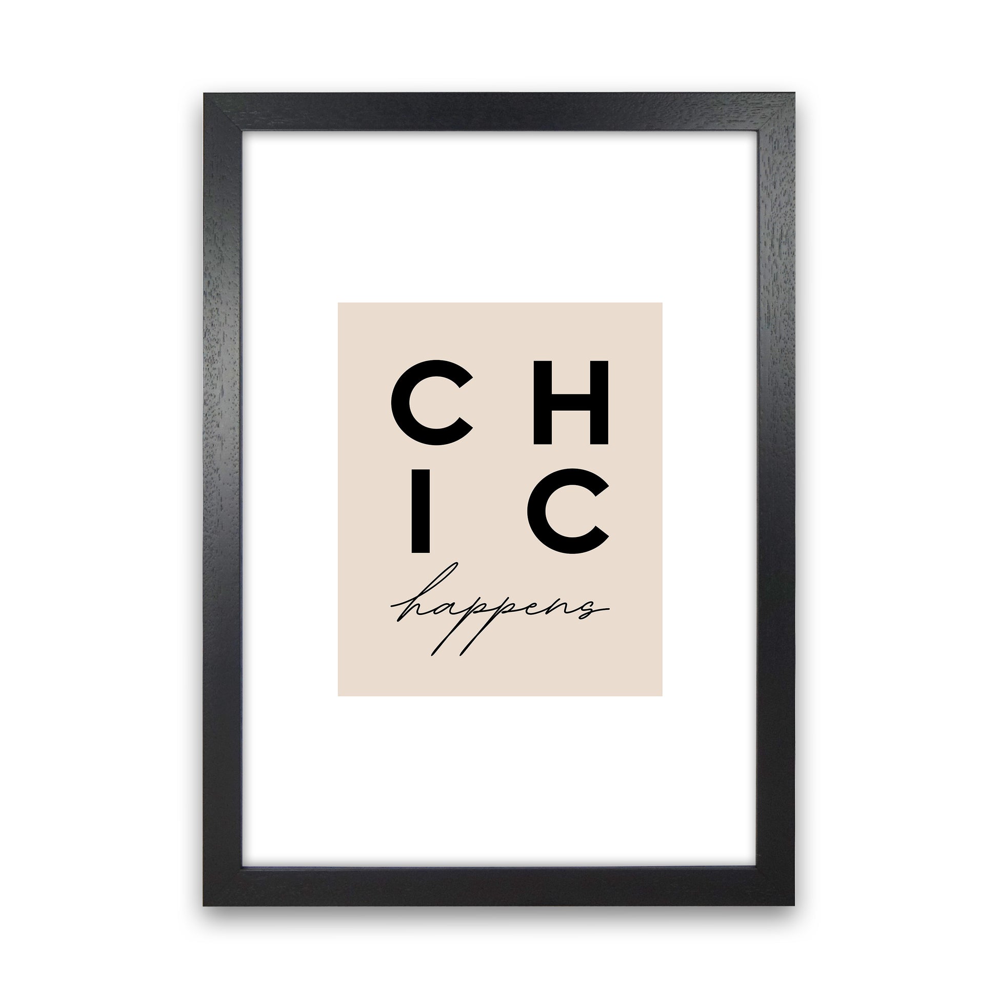Chic Happens3 By Planeta444 Black Grain