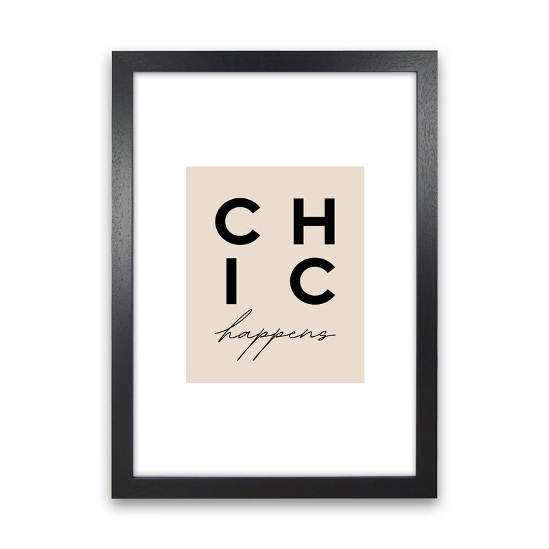 Chic Happens3 By Planeta444 Black Grain