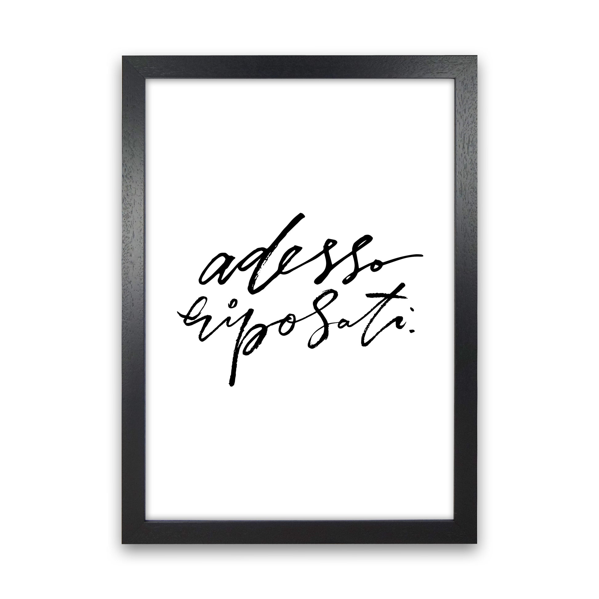 Adesso Riposati By Planeta444 Black Grain