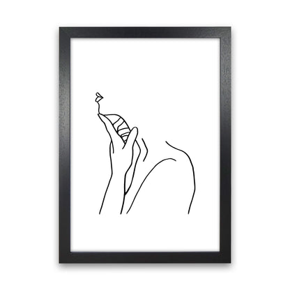 Finger On Chin By Planeta444 Black Grain