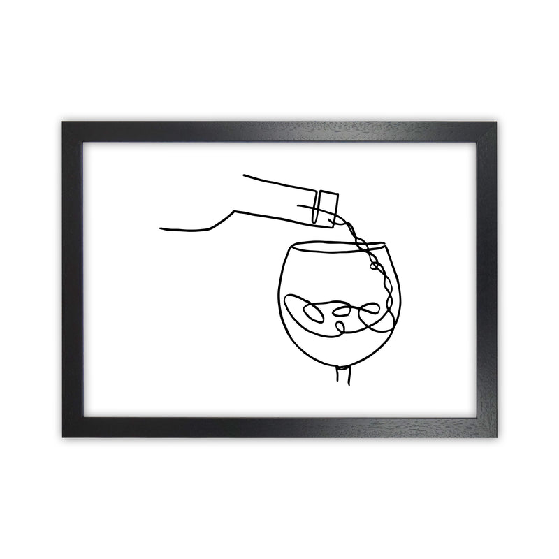 Pouring Wine By Planeta444 Black Grain