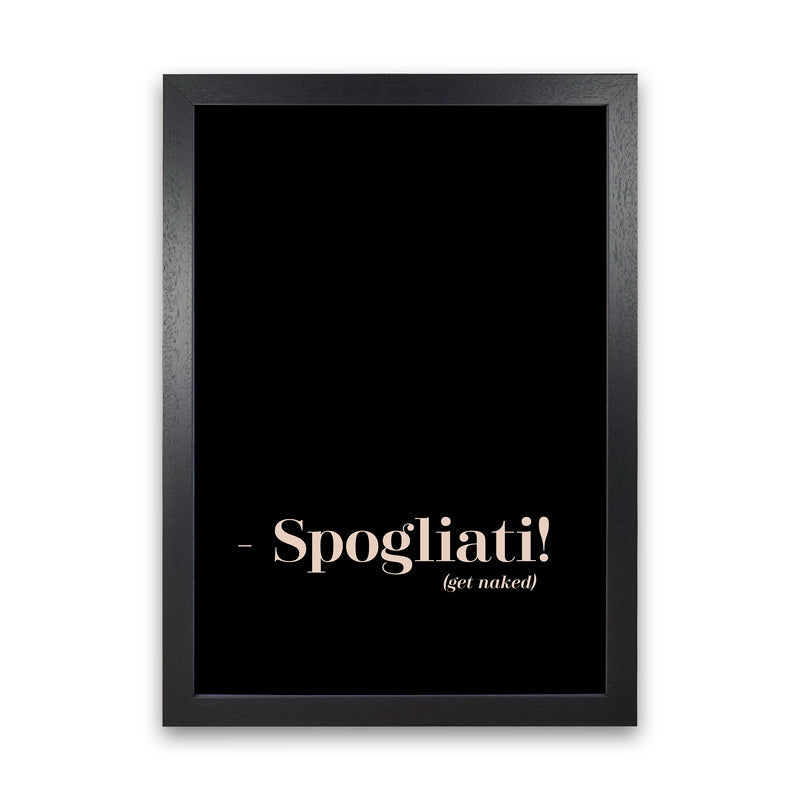 Spogliati By Planeta444 Black Grain