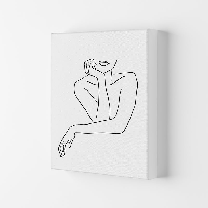 Line Arms Resting On Counter By Planeta444 Canvas