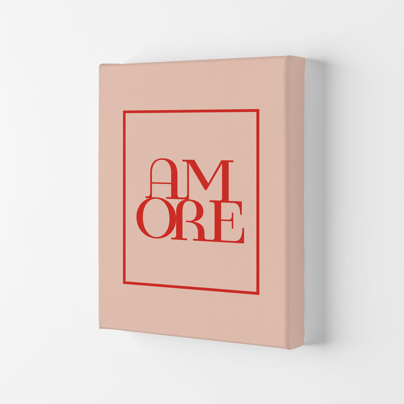 Amore 2020 Blush Red By Planeta444 Canvas