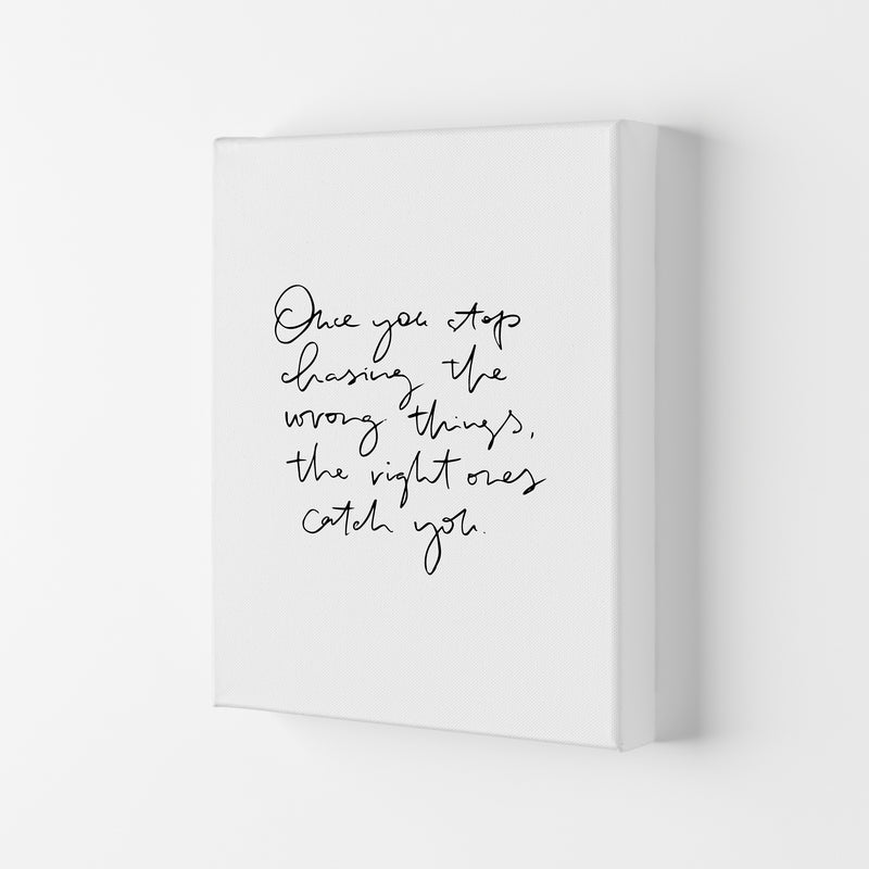 Once You Stop Chasing By Planeta444 Canvas