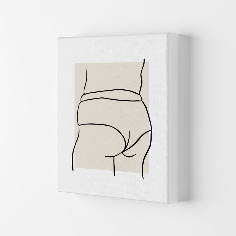 Curvy Female Back1 By Planeta444 Canvas