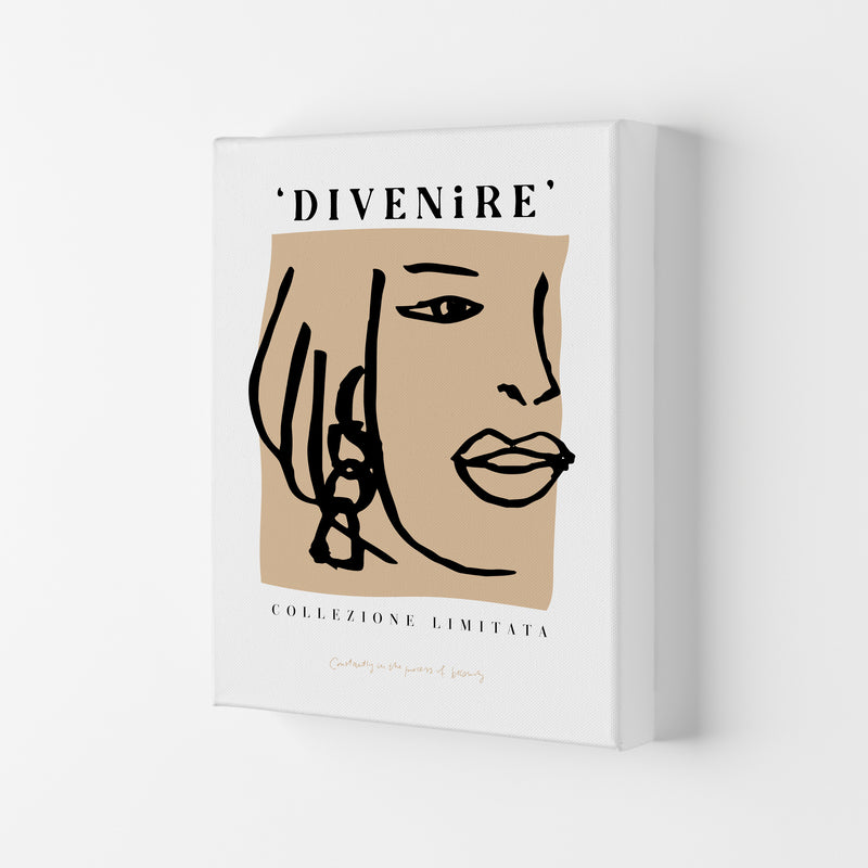 Divenire1 Viso By Planeta444 Canvas