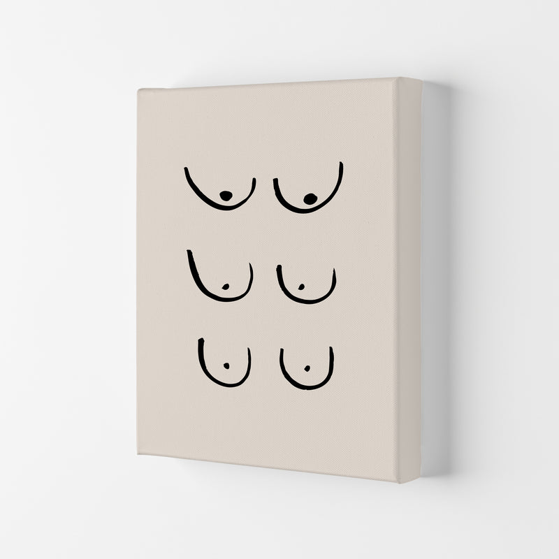 Boobs Triple By Planeta444 Canvas