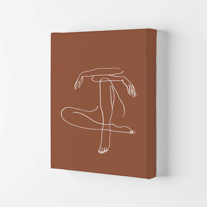 Sitting Legs Arms Crossed Terracotta By Planeta444 Canvas