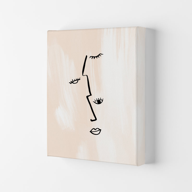 Printed Picasso Minimal Profiles2 By Planeta444 Canvas