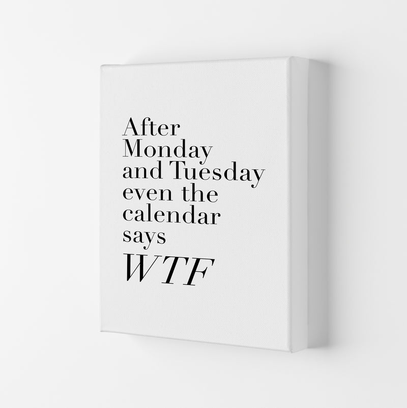 After Monday And Tuesday Wtf By Planeta444 Canvas