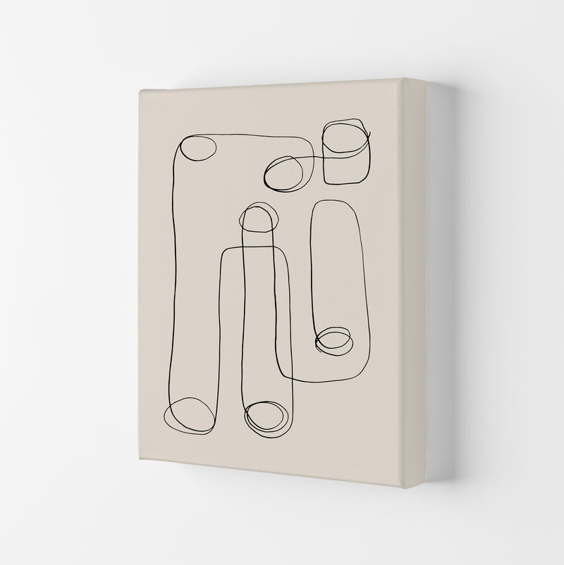 Abstract Line Doodles By Planeta444 Canvas
