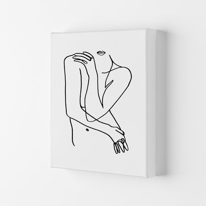 Hiding Front Pose By Planeta444 Canvas