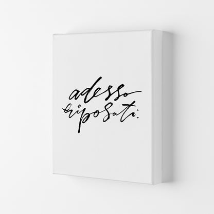 Adesso Riposati By Planeta444 Canvas