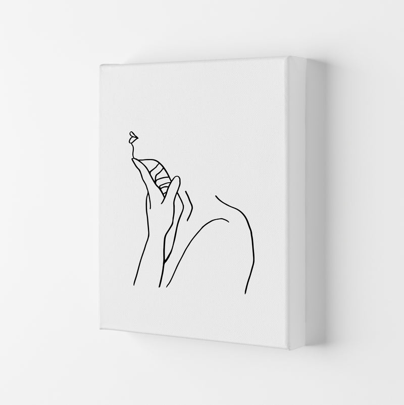 Finger On Chin By Planeta444 Canvas
