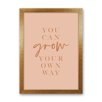 You Can Grow Your Own Way Earth Colors By Planeta444 Oak Grain