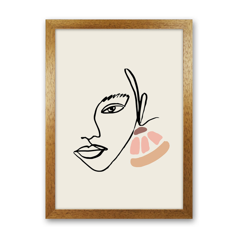 Boho Face With Earrings Sketch1 By Planeta444 Oak Grain