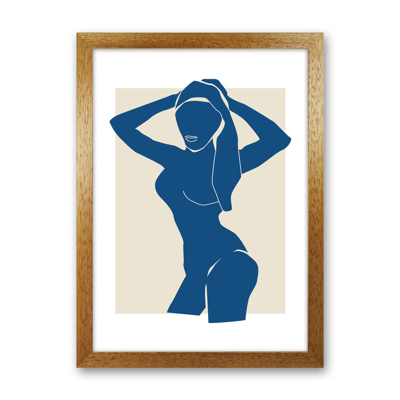 Matisse Hands To Head Blue By Planeta444 Oak Grain