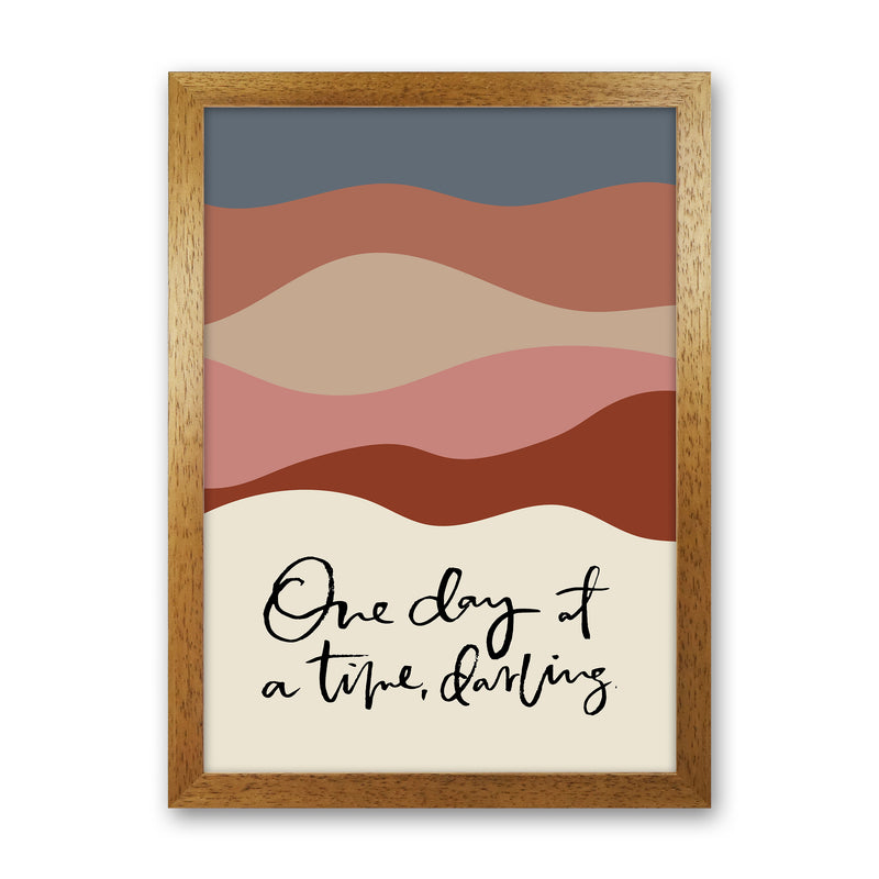 One Day At A Time Abstract By Planeta444 Oak Grain