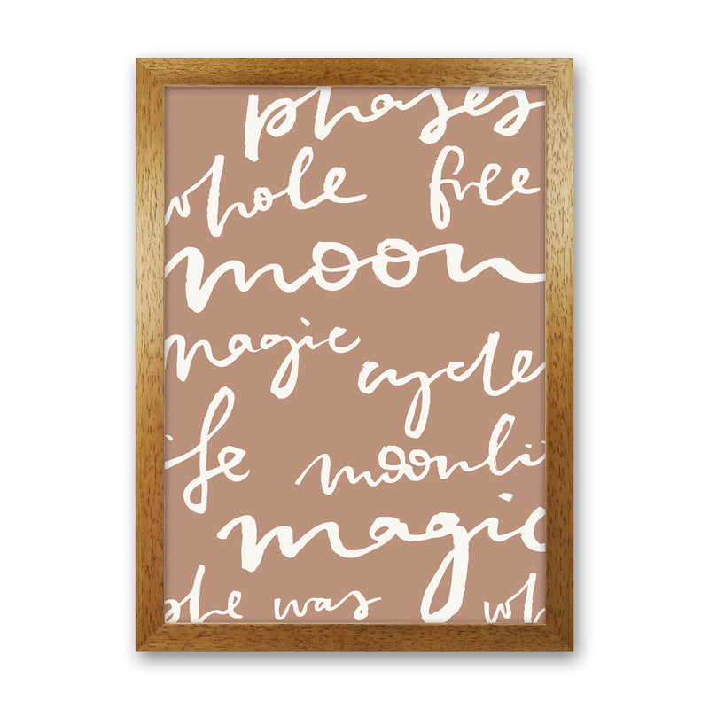 Moon Words Big Lettering By Planeta444 Oak Grain