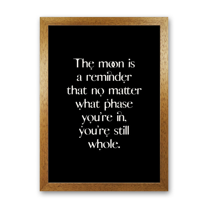 The Moon Is A Reminder By Planeta444 Oak Grain