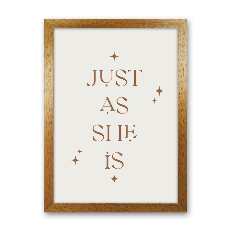 Just As She Is By Planeta444 Oak Grain