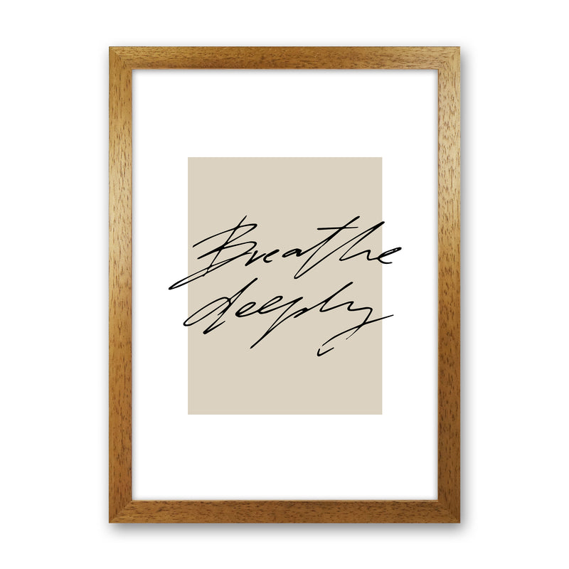 Breathe Deeply By Planeta444 Oak Grain