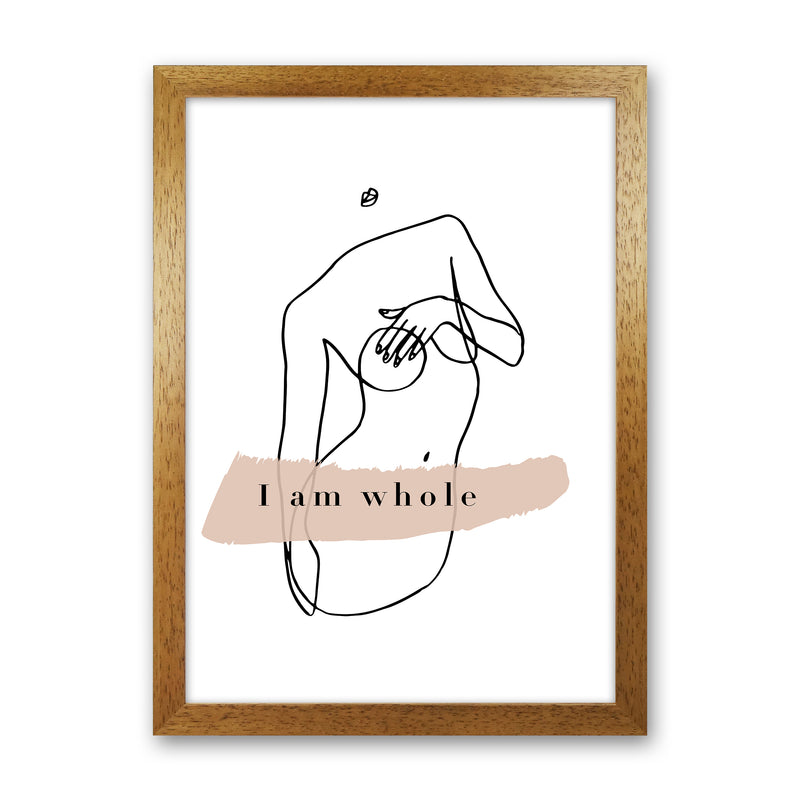 Covering Breasts With One Hand I Am Whole By Planeta444 Oak Grain
