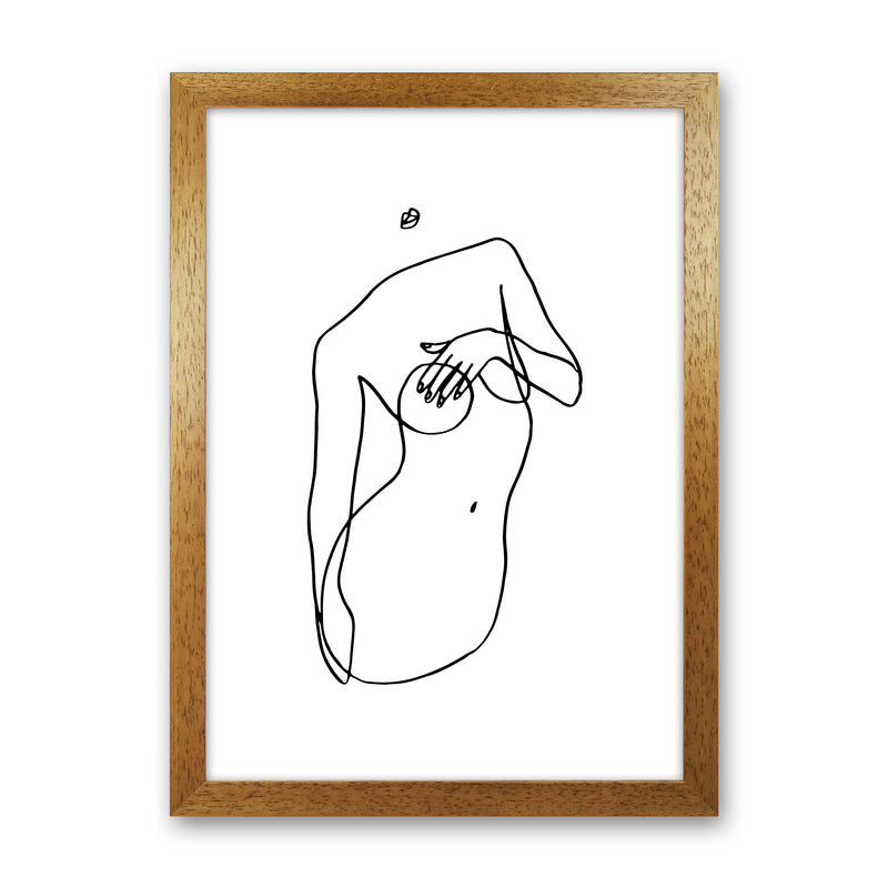 Covering Breasts With One Hand By Planeta444 Oak Grain